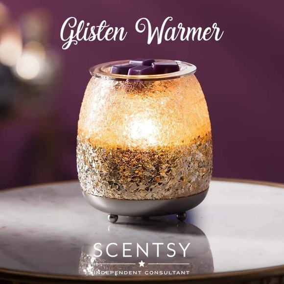 Scentsy Glisten Silver Wax Warmer - Picture 5 of 5